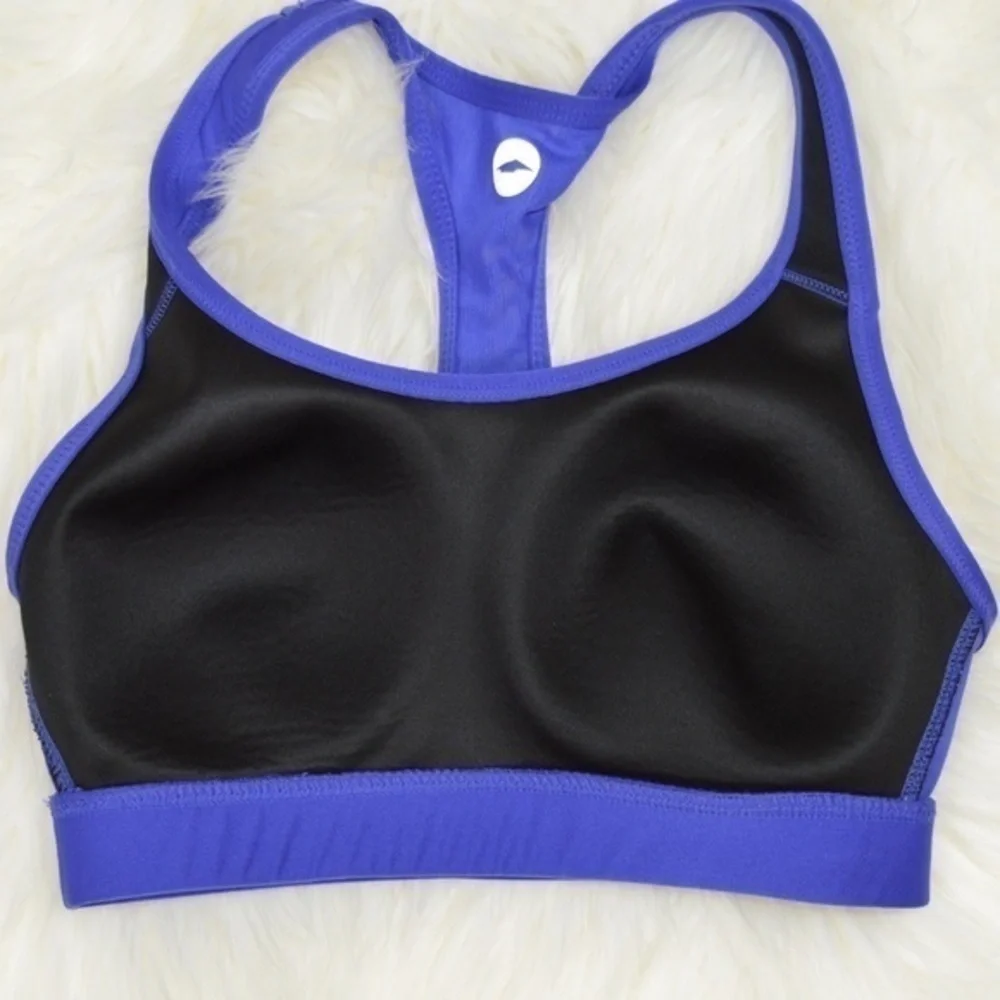 Avia High Support Keyhole Back Sports‎ Bra, Size Small, Purple